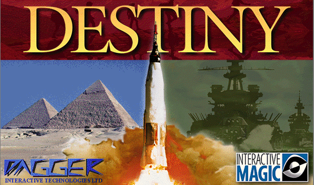 Title screen of Destiny