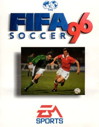 Box front of FIFA Soccer 96, Germany