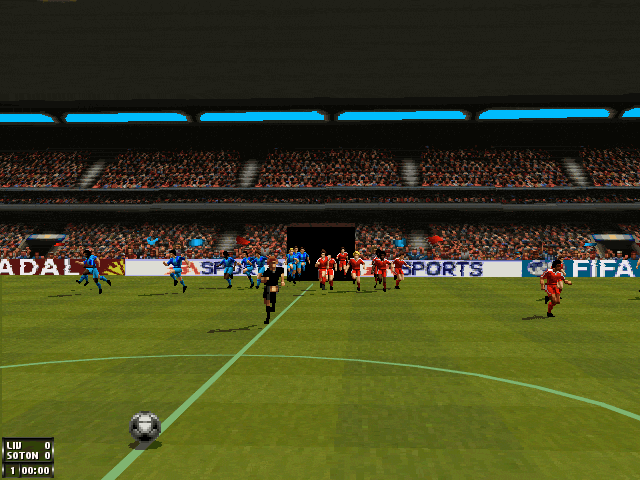 Gameplay of FIFA Soccer 96