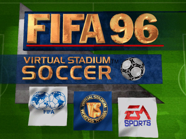 Title screen of FIFA Soccer 96