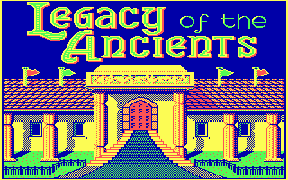 Title screen of Legacy of the Ancients