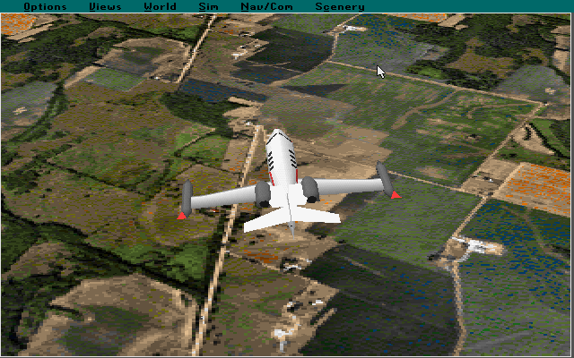 Gameplay of Microsoft Flight Simulator (v5.1)