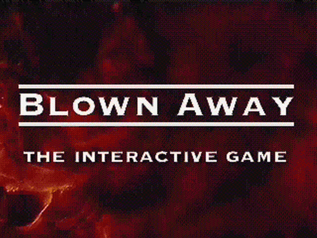 Title screen of Blown Away