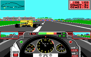 Gameplay of Grand Prix Circuit