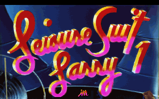 Title screen of Leisure Suit Larry: In the Land of the Lounge Lizards (SCI Remake)