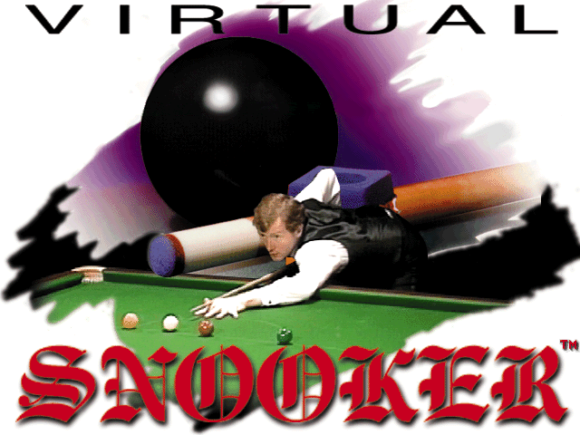Title screen of Virtual Snooker