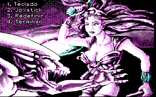 Title screen of Milva