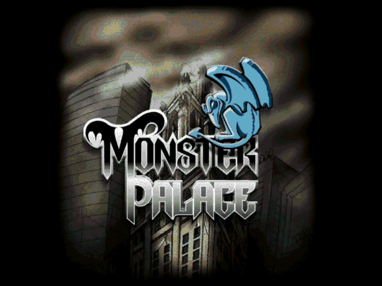 Title screen of Monster Palace