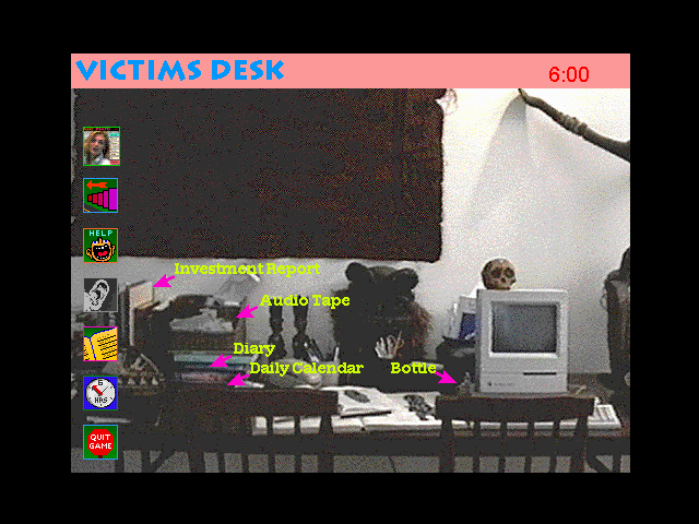 Gameplay of The Magic Death: Virtual Murder 2