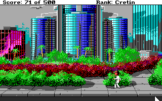 Gameplay of Leisure Suit Larry Goes Looking for Love (in Several Wrong Places)