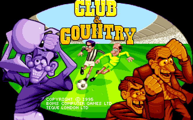 Title screen of Club & Country