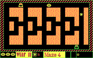 Gameplay of Wibbling Wilf