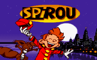 Title screen of Spirou
