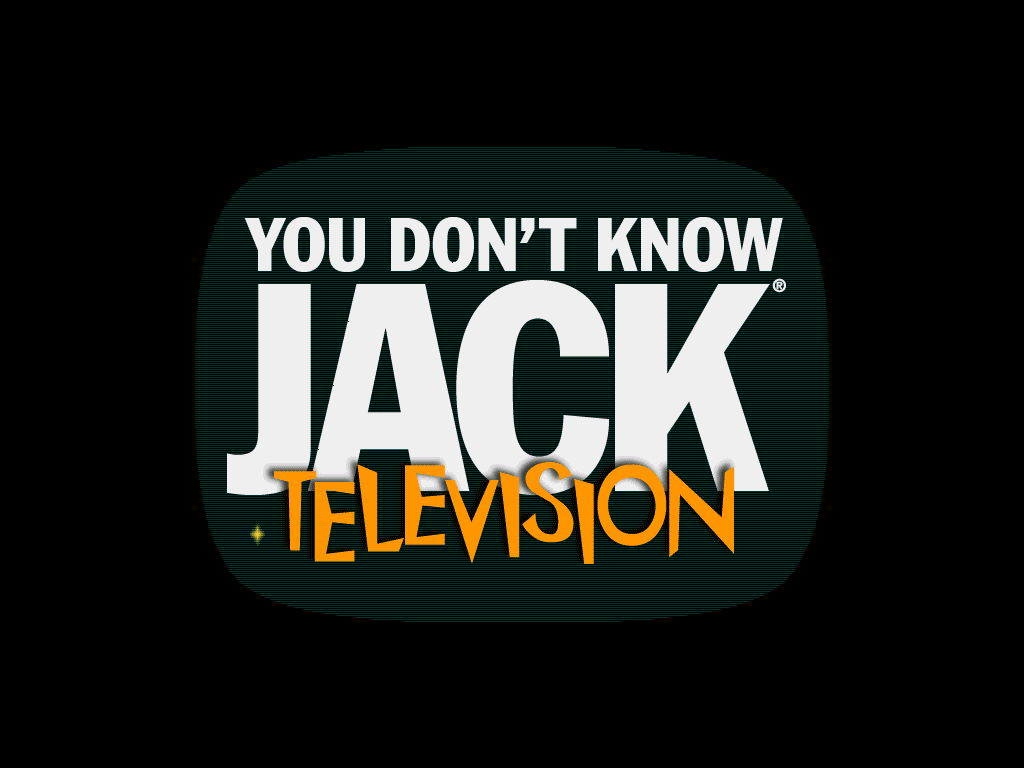 Title screen of You Don't Know Jack: Television