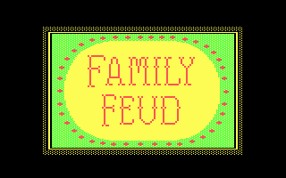 Title screen of Family Feud