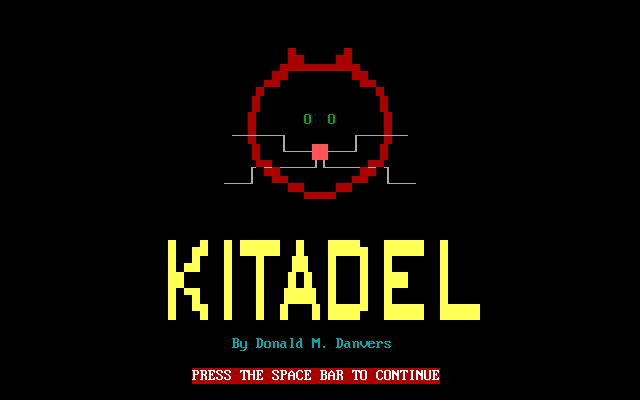 Title screen of Kitadel