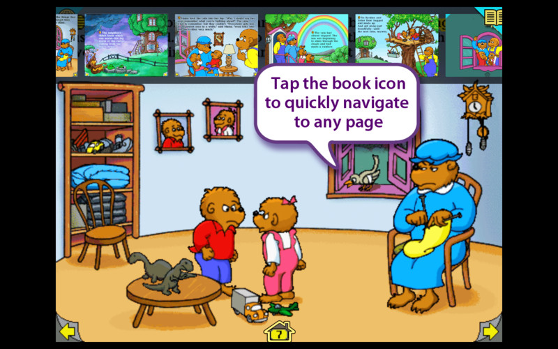 Gameplay of The Berenstain Bears: In The Dark
