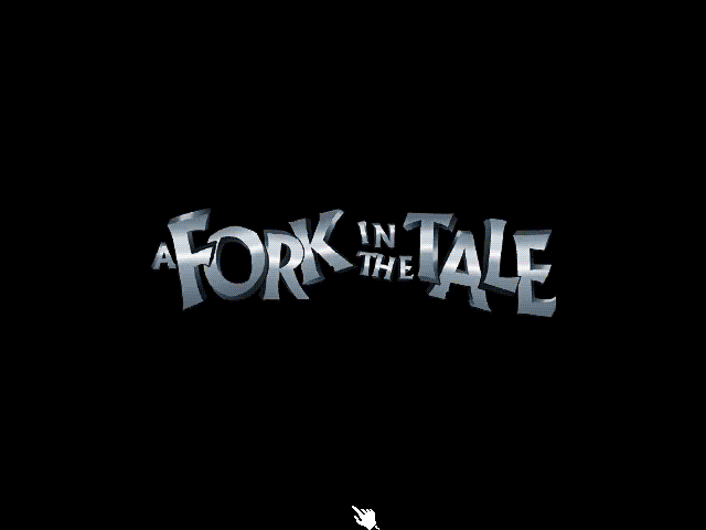 Title screen of A Fork in the Tale