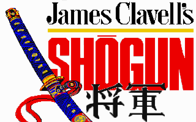 Title screen of James Clavell's Shogun (1989)