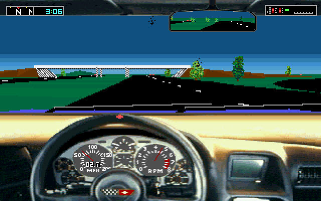 Gameplay of Test Drive III: The Passion