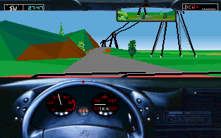 Gameplay of Test Drive III: The Passion