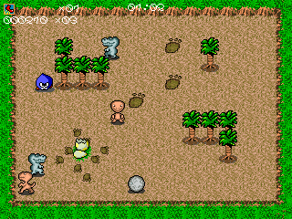 Gameplay of Bumping Warrior