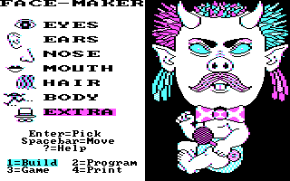 Gameplay of FaceMaker: Golden Edition