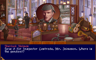 Gameplay of The Lost Files of Sherlock Holmes: The Case of the Serrated Scalpel