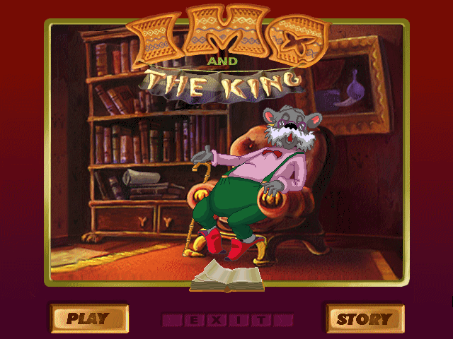 Title screen of Imo & the King