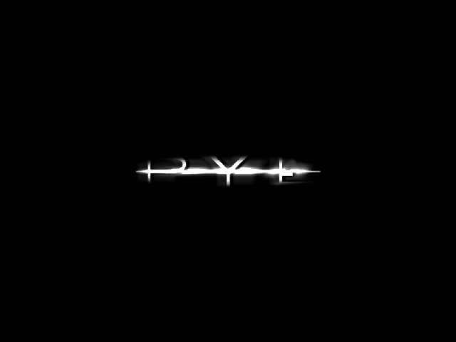 Title screen of Pył