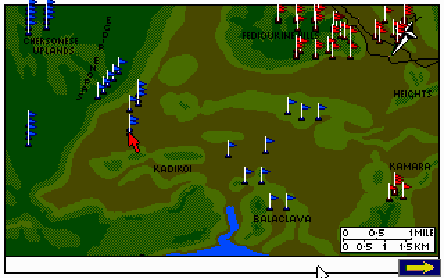 Gameplay of The Charge of the Light Brigade