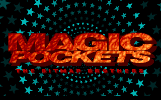 Title screen of Magic Pockets