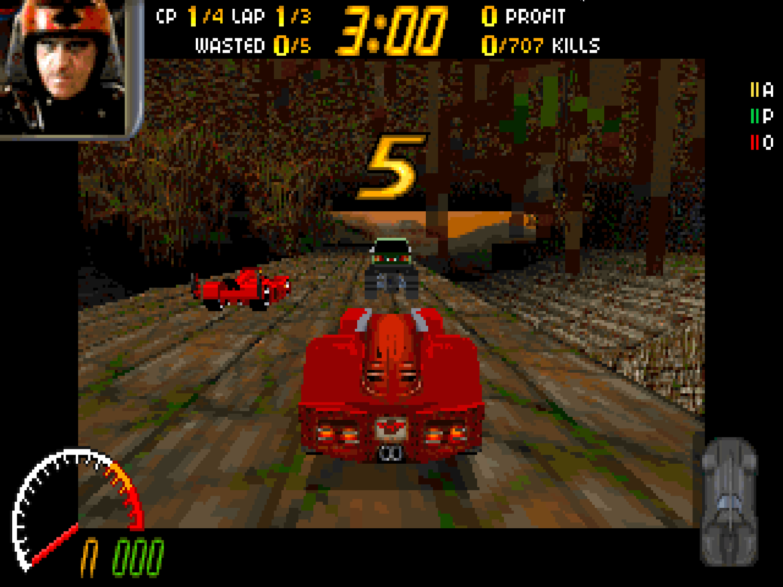 Gameplay of Carmageddon Splat Pack