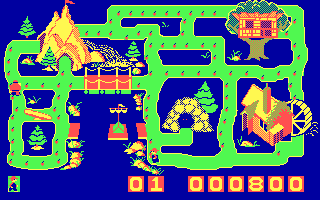 Gameplay of The Chase on Tom Sawyer's Island