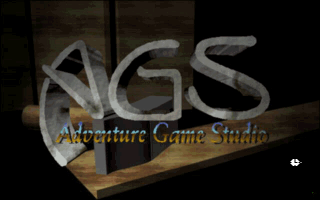 Title screen of Adventure Game Studio v2.3