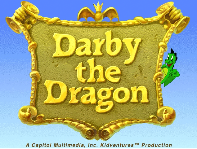 Title screen of Darby the Dragon