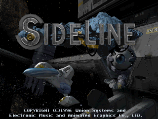 Title screen of SideLine