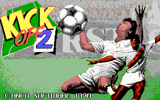 Title screen of Kick Off 2