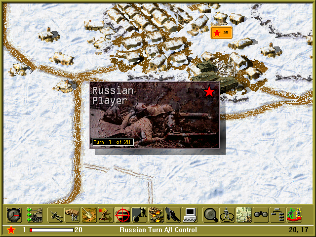 Gameplay of TalonSoft's East Front