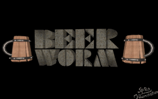 Title screen of Beerworm