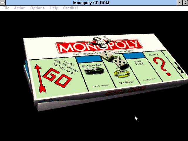 Title screen of Monopoly