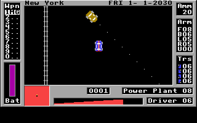 Gameplay of Autoduel