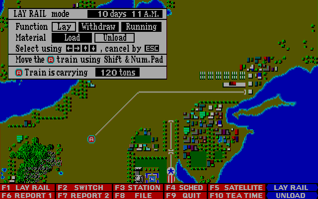 Gameplay of Railroad Empire