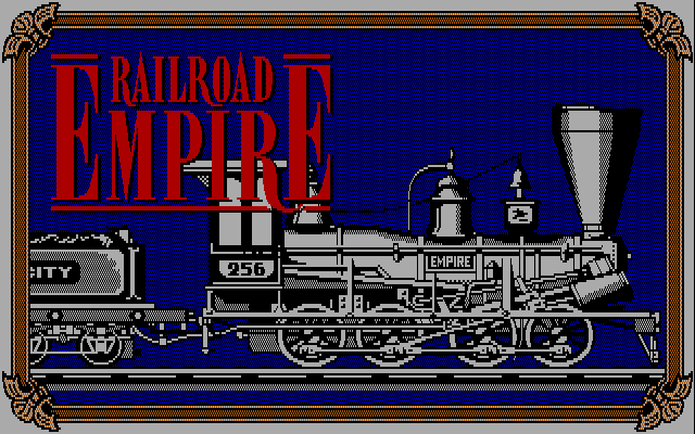 Title screen of Railroad Empire