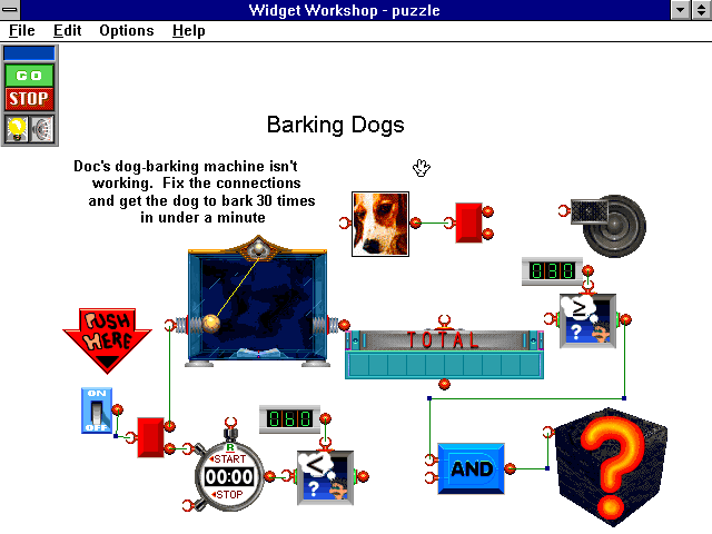 Gameplay of Widget Workshop: The Mad Scientist's Laboratory