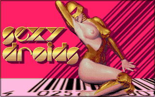 Title screen of Sexy Droids