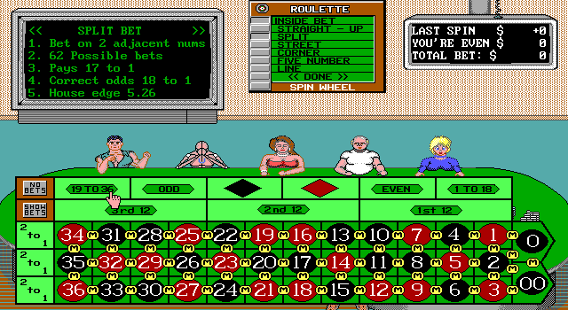Gameplay of Ruckus Roulette