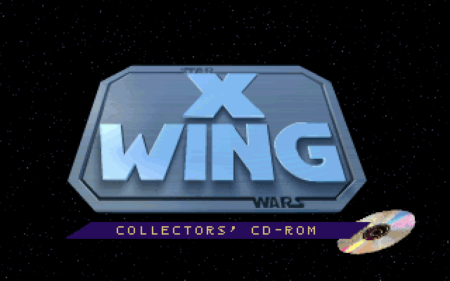 Title screen of Star Wars: X-Wing (Collector's CD-ROM)
