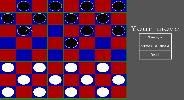 Gameplay of Draughts