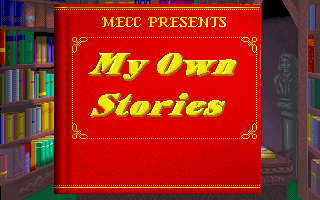 Title screen of My Own Stories
